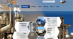 Desktop Screenshot of nttrade.pl